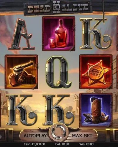 Dead or Alive II Western train heist slot